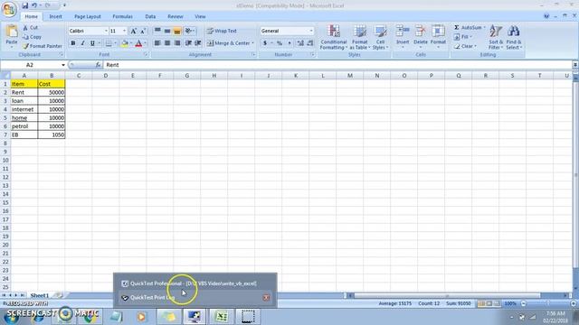 25 VBScript-Write Data into excel file it using VB Script in UFT || Vicky Raj смотреть онлайн