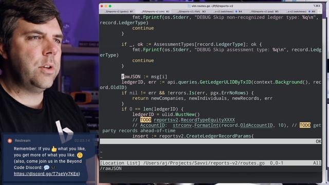 Live at Work: Go CRUD API #6 Light at the end of the RESTful !golang !vim смотреть онлайн