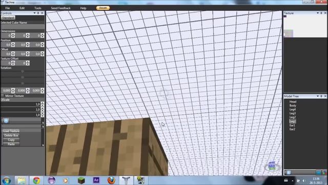 Minecraft Forge Modding - How to make a mob pt.1 Modeling a mob! смотреть онлайн