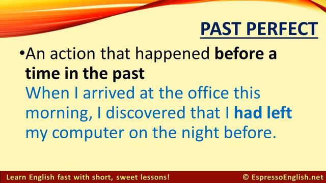 Difference Between Present Perfect & Past Perfect - اساسيات و قواعد اللغة الانجليزية - مراجعة مدرسي смотреть онлайн