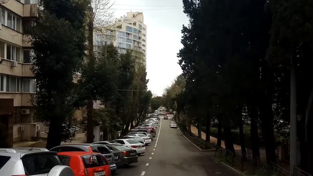 Центр Сочи. Тихая улица Нагорная смотреть онлайн