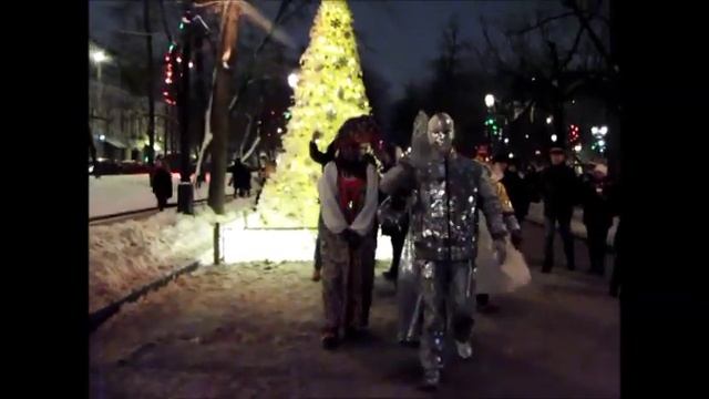 Новый Год 2019. Центр Москвы. смотреть онлайн