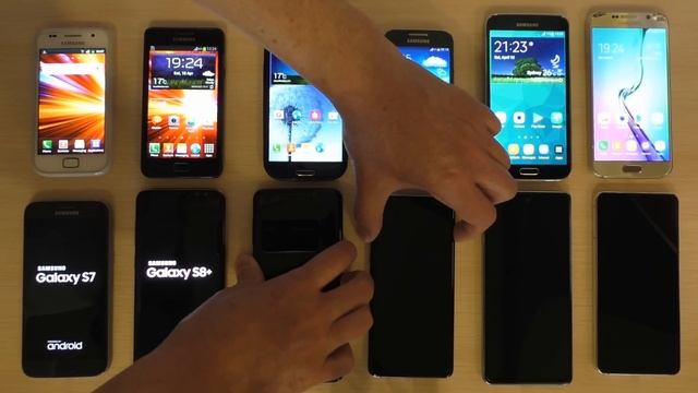 My 12 Samsung Galaxy S1-S21 Bootanimation Collection смотреть онлайн