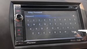 how to unlock pioneer AVIC-F940BT password , code remove  unlock 930bt 950bt AVIC-F960BT NEX5000 an