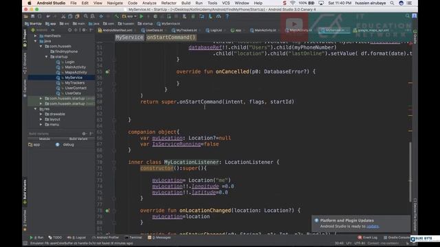Kotlin android tutorial - 113 - Service Run App in background смотреть онлайн
