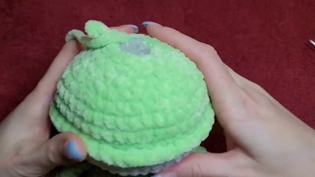Плюшевая игрушка жабка крючком ♡ Подробный мастер-класс ♡ Заключительная часть. смотреть онлайн