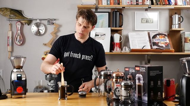 How to Brew Coffee Using a Bodum French Press, Instructions смотреть онлайн