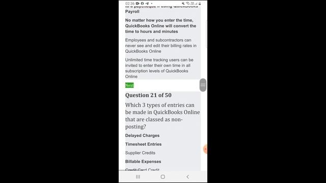 Quickbooks | Online Advance Certification | Exam 2023| 50 Questions & Answers. смотреть онлайн