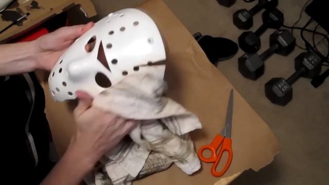 Make a Friday The 13th Part 7 Jason Mask - DIY Painting Tutorial смотреть онлайн