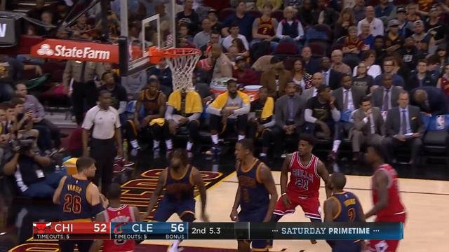 Dwyane Wade (20/10/9), Jimmy Butler (18/10/10) | Bulls Win At Cleveland