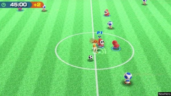 Mario Sports Superstars - Team Luigi Vs. Team Daisy