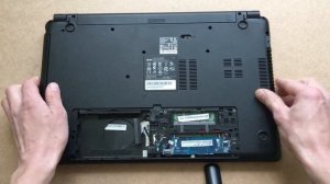 Как снять аккумулятор, батарею с ноутбука Acer E1-522