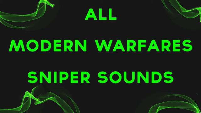 BIG GUN PACK: EVERY MODERN WARFARE GUN SOUNDS (1,2&3 Sniper Sounds) смотреть онлайн