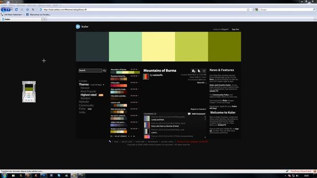 Présentation graphisme - Kuler / Colorpad / 960 Grid System смотреть онлайн
