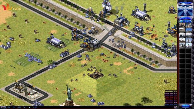 red alert 2 - yuri's revenge | 1 USA vs 7 superweapons New Edwards map смотреть онлайн