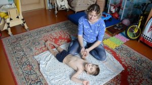 Массаж комплексный с элементами гимнастики при ДЦП. "Я - Живой". Выпуск 2