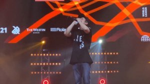 King Inertia ?? vs Helium ?? GBB 2021: WORLD LEAGUE  Round of Sixteen (1/8) CROWD REACTS