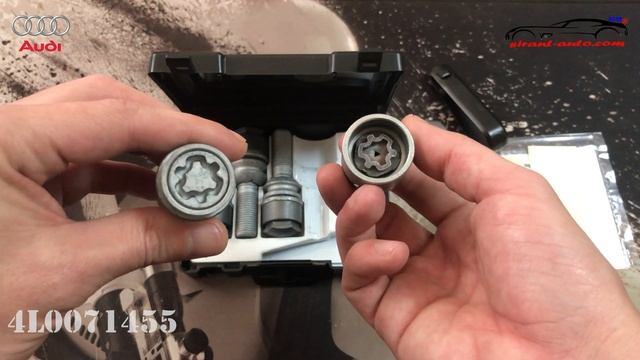 4L0071455 Комплект колесных секретных болтов Audi Q7 4L смотреть онлайн