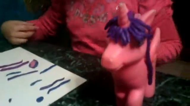 Как зделать лошадке гриву и хвост в стиле Ампир. смотреть онлайн