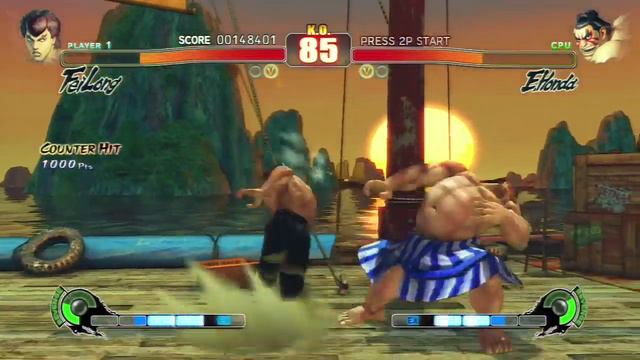 Street Fighter IV - FeiLong Arcade Playthrough (1/2) [HD] смотреть онлайн