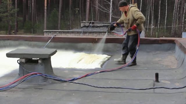 Утепление кровли ППУ смотреть онлайн