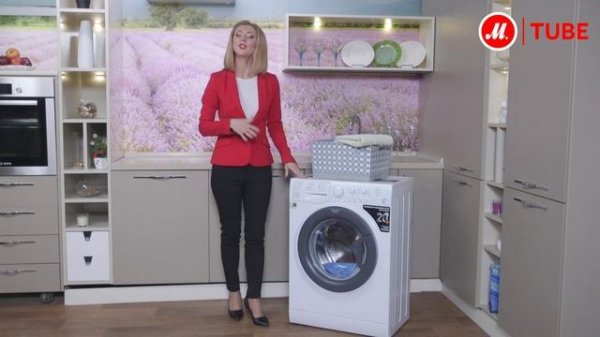 Видеообзор стиральной машины Hotpoint-Ariston VMSL 501 B с экспертом «М.Видео»