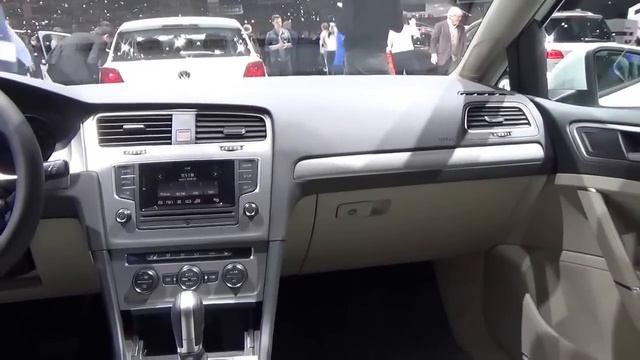 2016, Volkswagen Golf TSI BlueMotion, Exterior and Interior, Geneva Motor Show 2015 смотреть онлайн