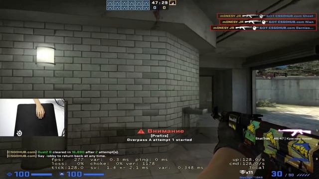 МОЯ ТРЕНИРОВКА В CS:GO смотреть онлайн