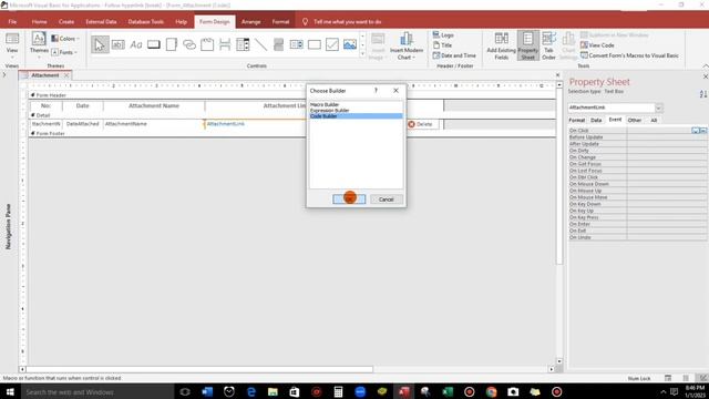How to open External File using HYPERLINK in Microsoft Access смотреть онлайн