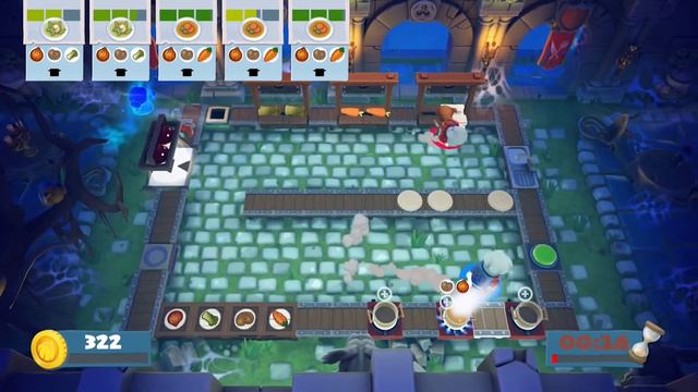 Let's Play Overcooked 2 | Hangry Horde Hootenanny | 2-Bit Players