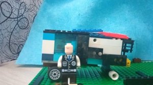 Лего электробус и камаз. Батарея села.