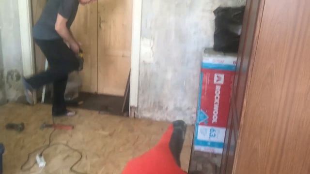 #20 До. Из одной комнаты делаем две, с помощью перегородки с шумоизоляцией. Некрасова 58. смотреть онлайн
