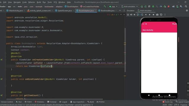 How to Make Book Reader App in Android studio || Book Listing App||Free Source code||Technical kris смотреть онлайн