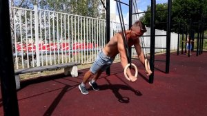 ГИМНАСТИЧЕСКИЕ КОЛЬЦА. ОТ ПРОСТЫХ УПРАЖНЕНИЙ ДО ВЫХОДА СИЛОЙ. ХВАТ НА КОЛЬЦАХ.