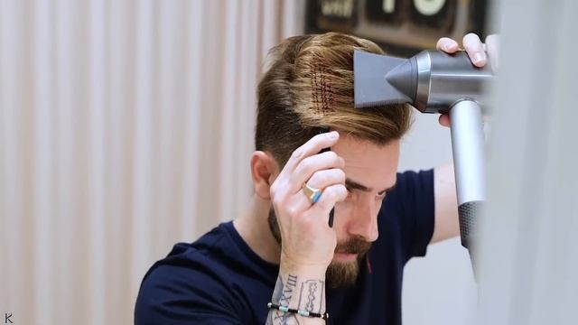 HOW I STYLE MY HAIR - Men's HIGH VOLUME Hairstyle