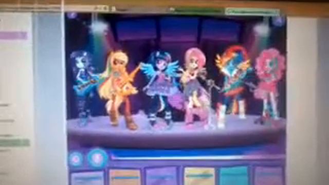 Девушки Эквестрии : Студия Радужный Рок ( игра ) смотреть онлайн