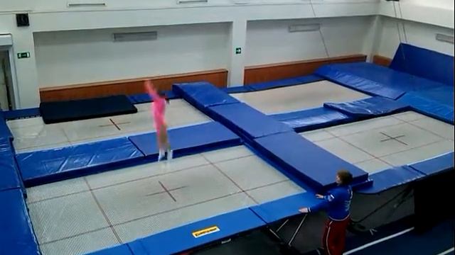 Открытое первенство г. Краснодара по прыжкам на батуте по программе 3-го юношеского разряда смотреть онлайн