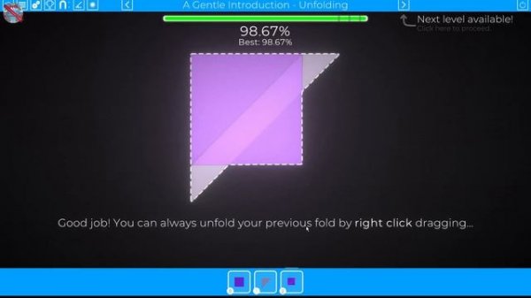 Paper A Game of Folding Gameplay 60fps no commentary