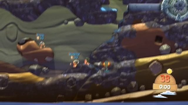 Worms Battlegrounds Story Mission 08 Walkthrough: A Fight For Thor Eyes смотреть онлайн