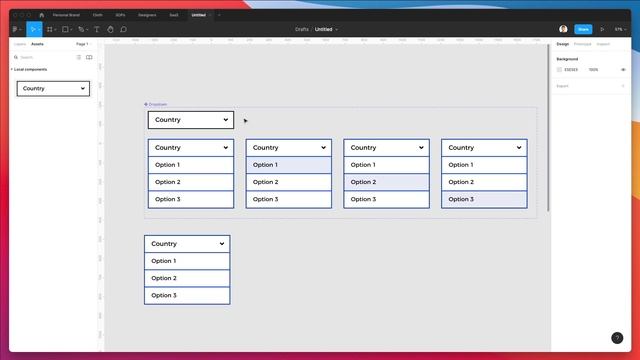 Figma Tutorial: How to Create a Dropdown with Variants смотреть онлайн