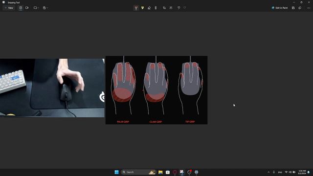 Хваты мыши \ Как держать мышь? \ Mouse grip guide смотреть онлайн