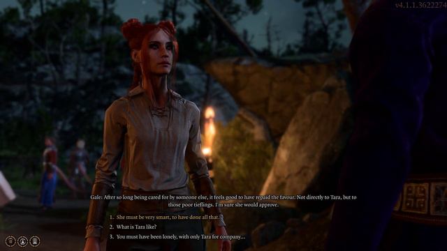 Baldur's Gate 3 Scenes - Gale Romance at the Tiefling Party смотреть онлайн