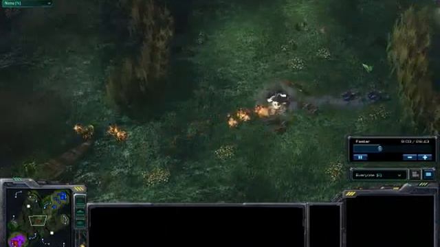 StarCraft 2 - Terran vs Zerg 1/2 (NighTMarE) g43 смотреть онлайн
