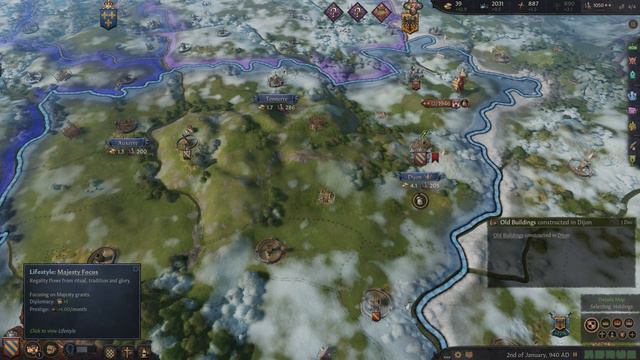 Crusader Kings III. Duchy of Burgundy No Commentary. Episode 4 смотреть онлайн