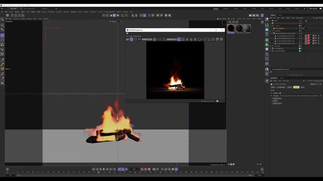 CINEMA 4D / CHAOS CORONA RENDER / How use Pyro with Chaos Corona (Advanced Level) смотреть онлайн