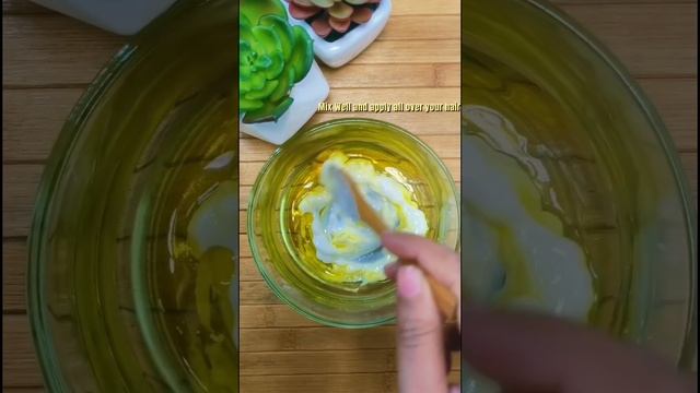 HAIR NOURISHMENT | DIY HAIR MASK FOR WONDERFUL SHINNY & GLOSSY GAIR IN 1 APPLICATION смотреть онлайн
