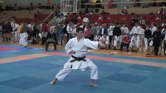 2012 Shotokan Karate Russia Cup Semi-final Male Kata "Jion" Ilyas Shayhutdinov (Izhevsk) смотреть онлайн