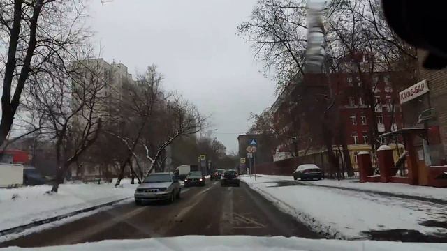Москва. Пасмурно, снег. смотреть онлайн