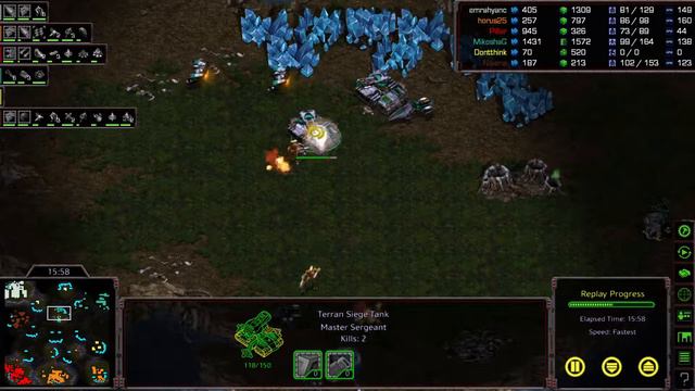3v3 Big Game Hunters 3P GG Starcraft Remastered #24 смотреть онлайн