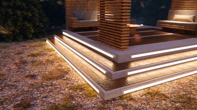 Концепция освещения загородного дома от производителя уличного LED оборудования - TRIF смотреть онлайн